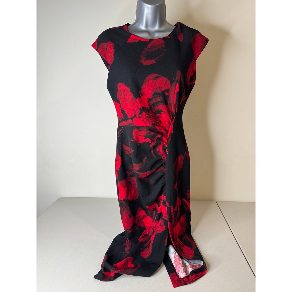 Calvin Klein sleeveless floral dress